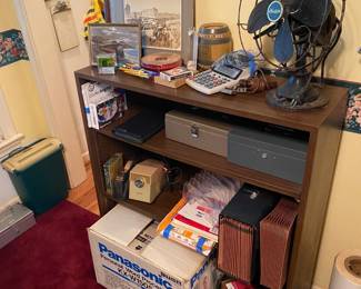 OFFICE SUPPLIES, ANTIQUE ROTARY TABLE FAN. 