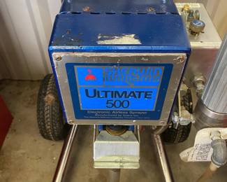 NEW NEVER USED  GRACO ULTIMATE 500 COMMERCIAL AIRLESS PAINT SPRAYER.