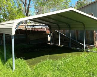 3 car portable carport.