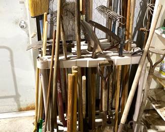 YARD AND GARDEN TOOLS.