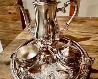 Silver Plate Coffee Set