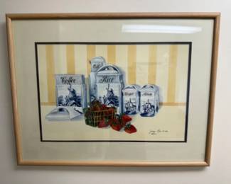 Original Genny Rees Painting Inspired by Lot 115