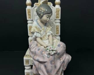 	1997 Lladro Figurine 'Second Thoughts' 10.5"T