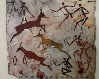 Paleolithic Cave Art Reproduction