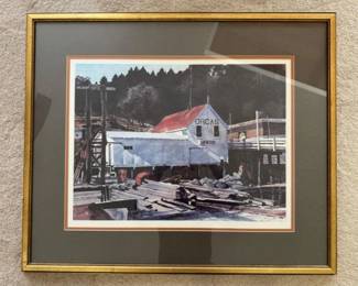 Orcas Island Watercolor Art Print by Local Artist Joan Reeves