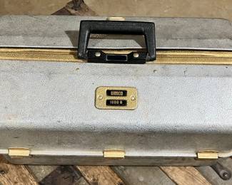 Vintage UMCO 1000A Tackle Box with contents
