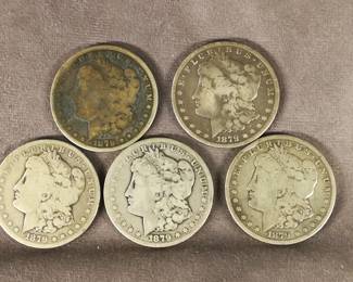 Set of Morgan Dollars