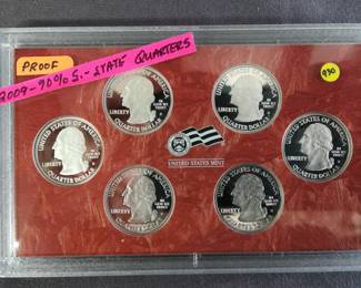 2009 Silver Quarters