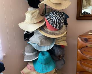 Vintage and new hats