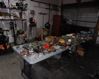 Garage: Tools, Traps, Tool Chest etc.