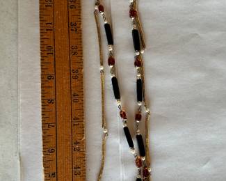 Double Strand Costume Necklace $3.00