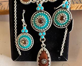 Earrings and Necklace Set $6.00