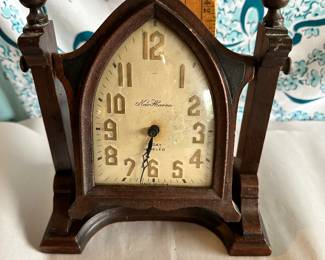 New Haven Clock, One of the finial is loose $24.00