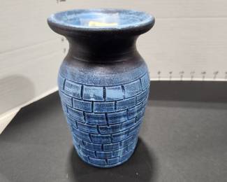 1940 blue vase from Havanna Cuba