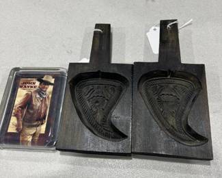 John Wayne waterfall collection picture with 2 wooden molds
