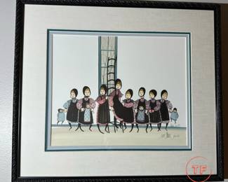P BUCKLEY MOSS “Girls Galore” Signed Limited Edition
