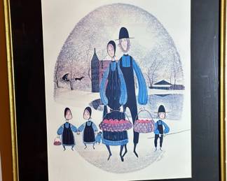 P BUCKLEY MOSS “A Family Outing” Signed Limited Edition
