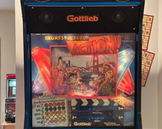 GOTTLIEB 1989 "Lights...Camera...Action!" Vintage Pinball Machine