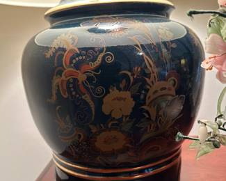 Vintage Chinese Ginger Jar Lamp