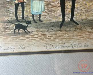 P BUCKLEY MOSS “Our Favorite Teacher” Signed Limited Edition

