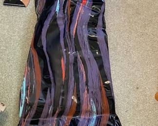 1990's Munch Blow-up Screaming Vinyl Figure in Original Package 