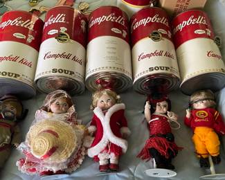 Campbell Kid's Dolls in Original Packaging