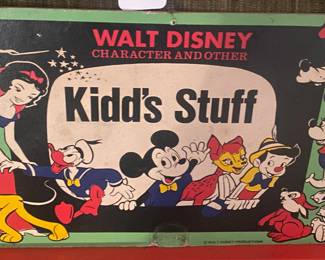 Walt Disney's Kidd's Stuff in Box