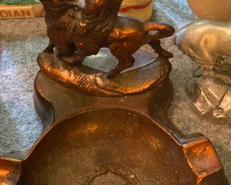 Figural Indian Ashtray