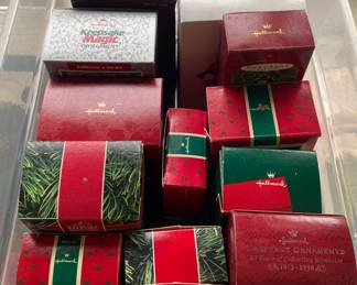Hallmark Ornaments