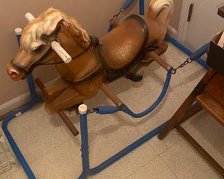 Vintage Rocking Horse