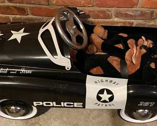 Highway Patrol Police Pedal Car