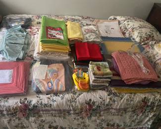 Some Linens and Bedding