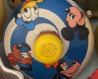 Chein Tin Litho Disney Top