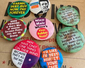 1990's Pinback Buttons