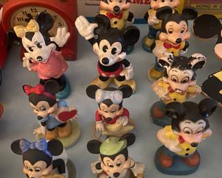 Mickey and Minnie Mouse Stands and Figures