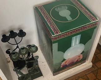 Candle Holders/Hurricane Lamp