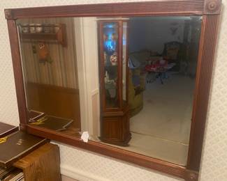Old Oak Mirror