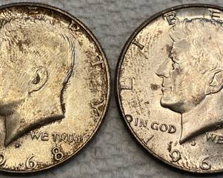 40% Silver Kennedy Half Dollars