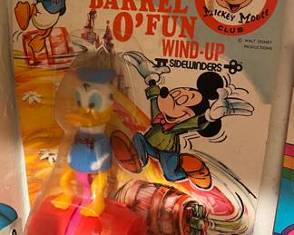 Examples of the Numerous Vintage Walt Disney Items on the Original Cards