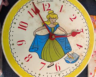 Vintage Cinderella Wall Clock