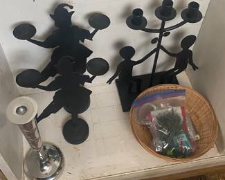 Metal Candle Holders