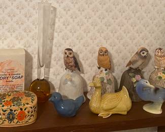 Owl Bells, Figurines