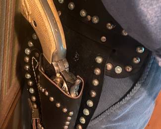 Pistols on Mannequin