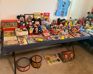 Tons of Disney Collectibles