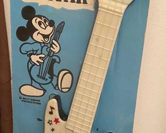 Mickey Mouse Guitar in Package