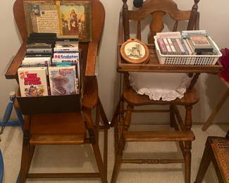 Old Highchairs