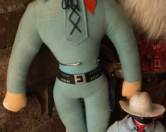 Lone Ranger Plush Dolls