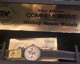 Bradley Commemorative Mickey Mouse Watch