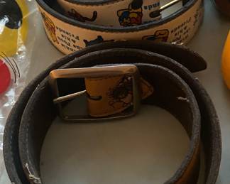 Vintage Disney Belts