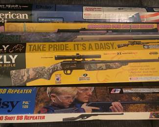 Assorted BB Guns (Some in Original Boxes)